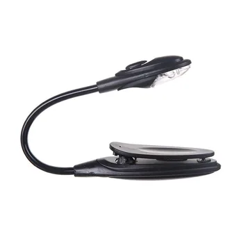 

Led Book Light Mini Clip-On Flexible Bright LED Lamp Light Book Reading Lamp For Travel Bedroom Book Reader Christmas Gifts