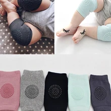 Детские наколенники для ползания, мягкие эластичные наколенники, налокотники, наколенники, противоскользящие защитные наколенники для ползания, подушечки для ног