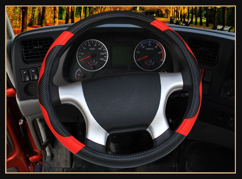 Für 36 38 40 42 45 47 50 cm 7 Größen zur Auswahl für Auto LKW Auto Lenkrad Auto Styling Auto Lenkrad Abdeckung Durchmesser – Detail 9