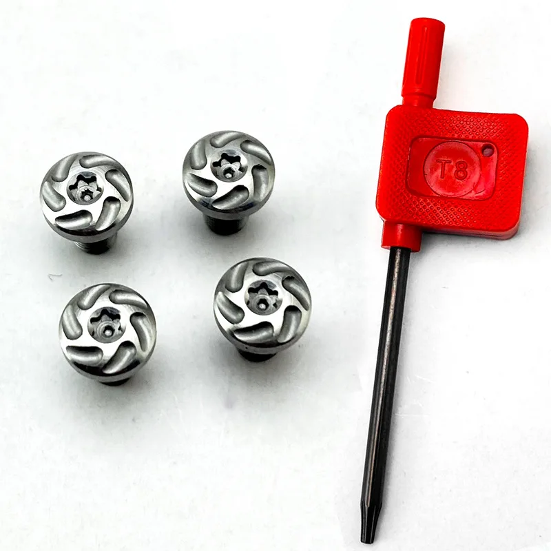 

TOtrait Custom 1911 Grips Screw Stainless Steel CNC CNC T8 Plum Screw 1911 Screw