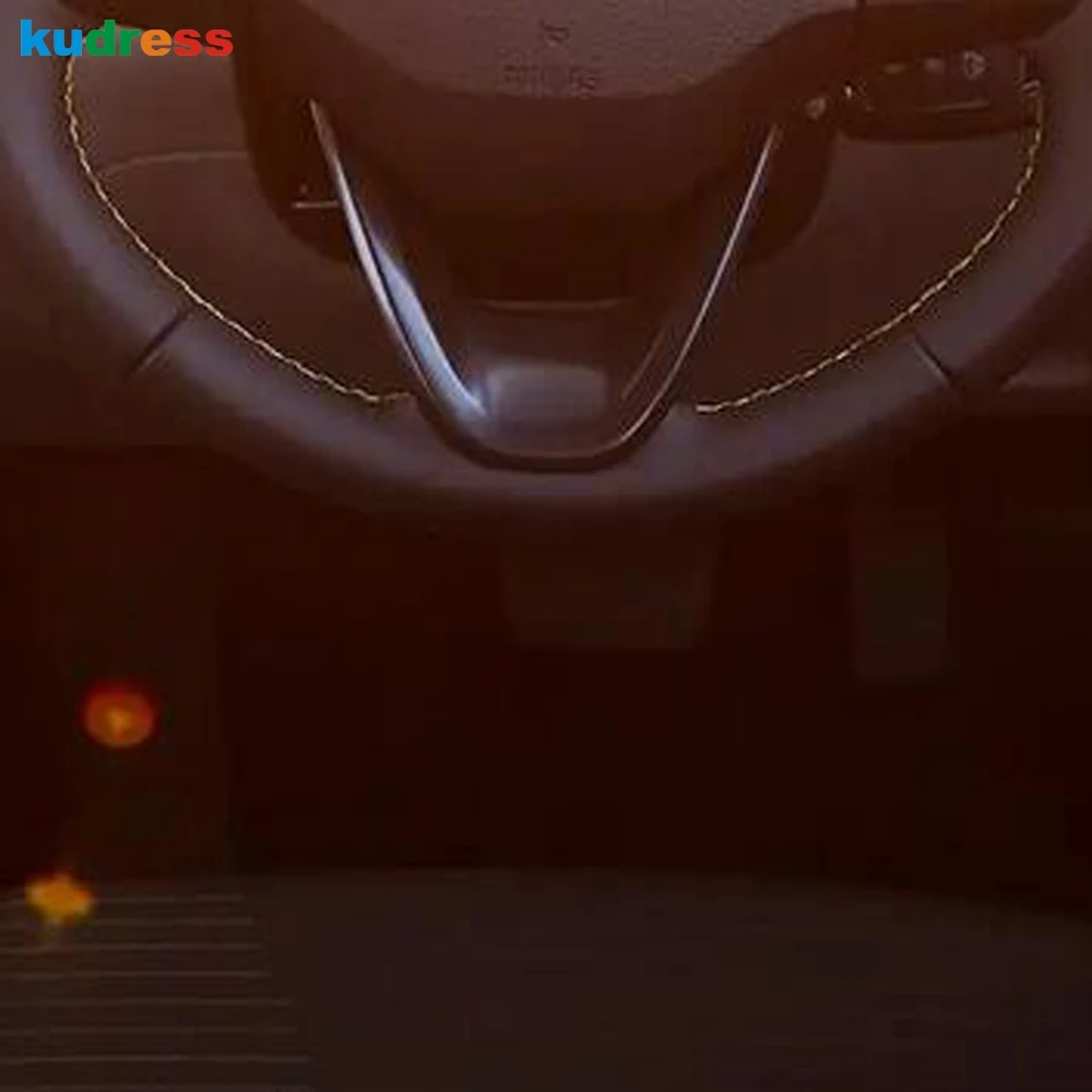 Для Hyundai место 2019 2020 углеродного волокна интерьер автомобиля рулевое колесо