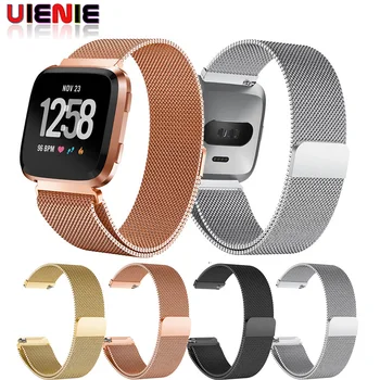 

Milanese Loop Band for Fitbit Versa/Versa 2/versa Lite Strap Stainless Steel Bracelet Strap smart watch Correa Accessories