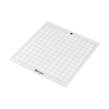 

12 * 12 Inch OLD FOX Replacement Cutting Mat Transparent Adhesive Mat with Measuring Grid for Silhouette Cameo Plotter Machine