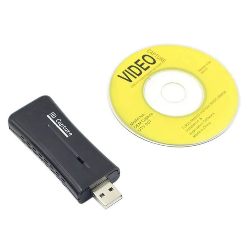 

Portable Mini USB 2.0 Port Video Capture Card HD 1 Way HDMI 1080P Video Capture Card for Windows XP Computer