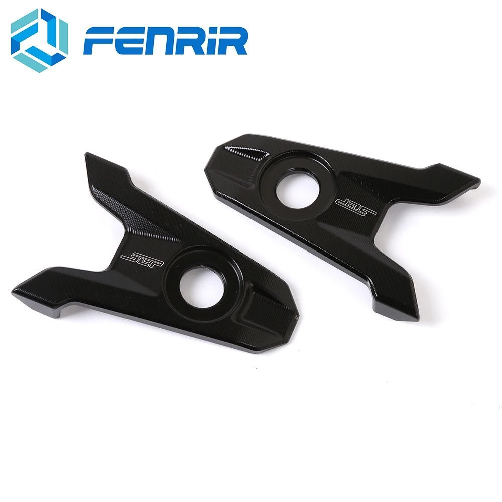 FENRIR Мотоцикл CNC Алюминиевый задний мост шпинделя цепи регулятор блоков для Kawasaki