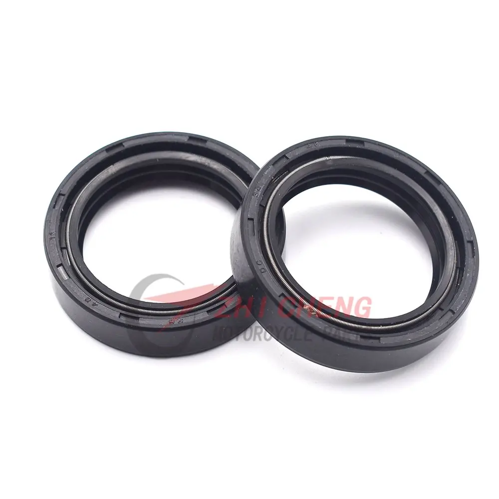 

Двойная пружина для мотоцикла 36x48x11, демпфер передней вилки, масляный уплотнитель для Kawasaki EL250, Устранитель 250hs EX250 EN450 EX500 36X48