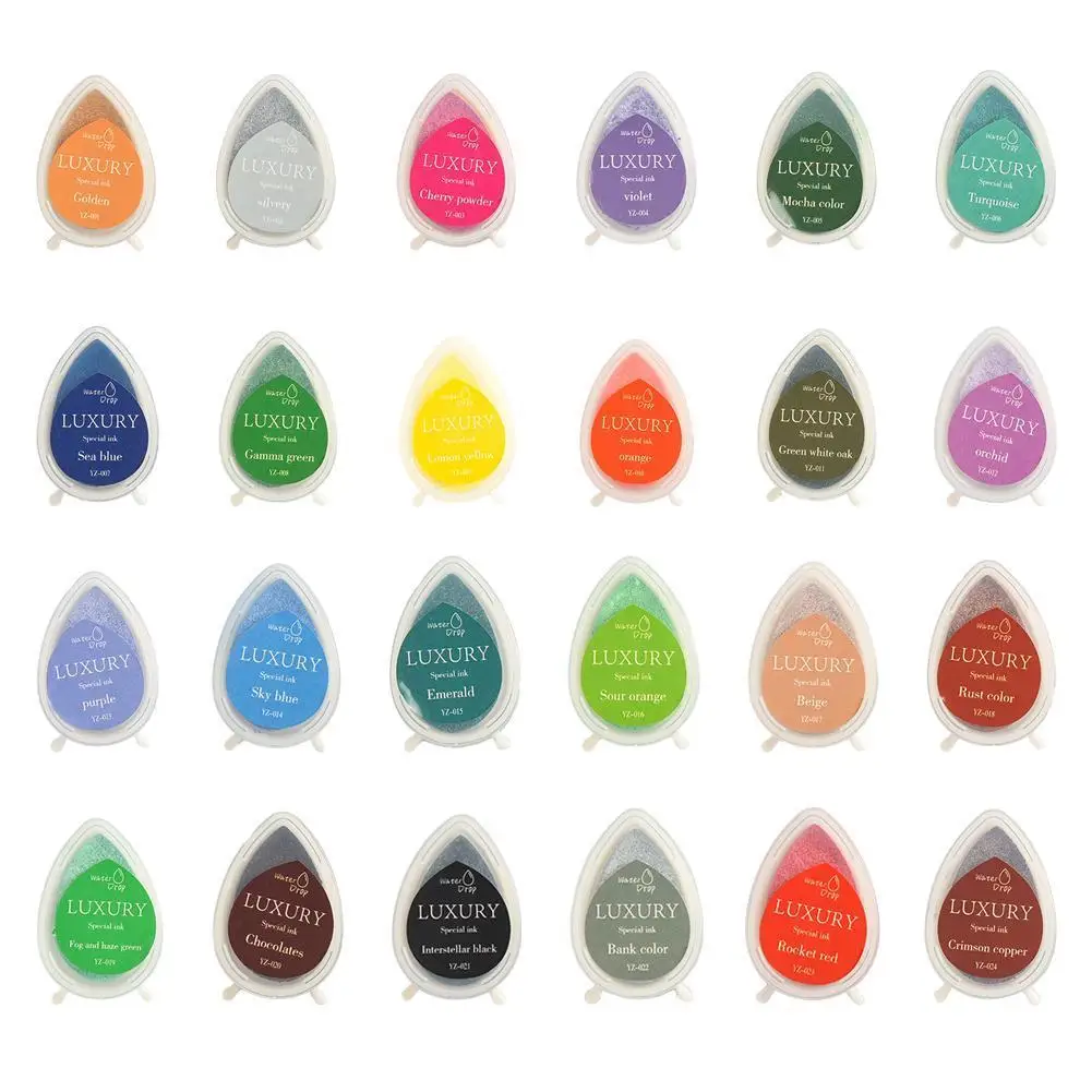 1 шт. креативные Скрапбукинг масляные резиновые штампы чернильные накладки