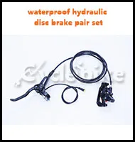 waterproof hydraulic disc brake pair set