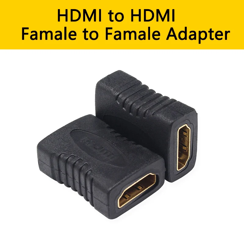 

HDMI to HDMI Female Extender Cable Adapter to HD Extension Cord Connector for 1080P HDTV PS4 DVD