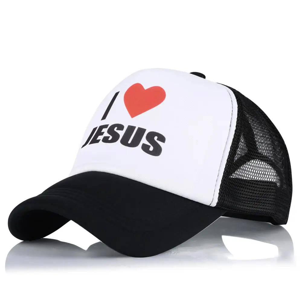 Красная бейсбольная кепка I LOVE JESUS Спортивная Кепка Bone Masculino Casquette теннисная Sombrero