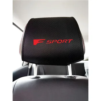 

1pc Car Headrest Covers F Sport for Lexus Car Headrest Protector Case Cushion Cover Interior Accessories