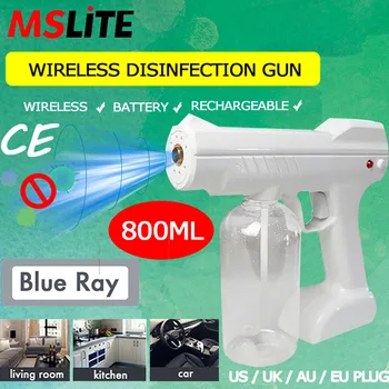 

novedades 2020 atomizing sterilizer fog machine wireless battery disinfectant sprayer gun home fog cleaner air purifier