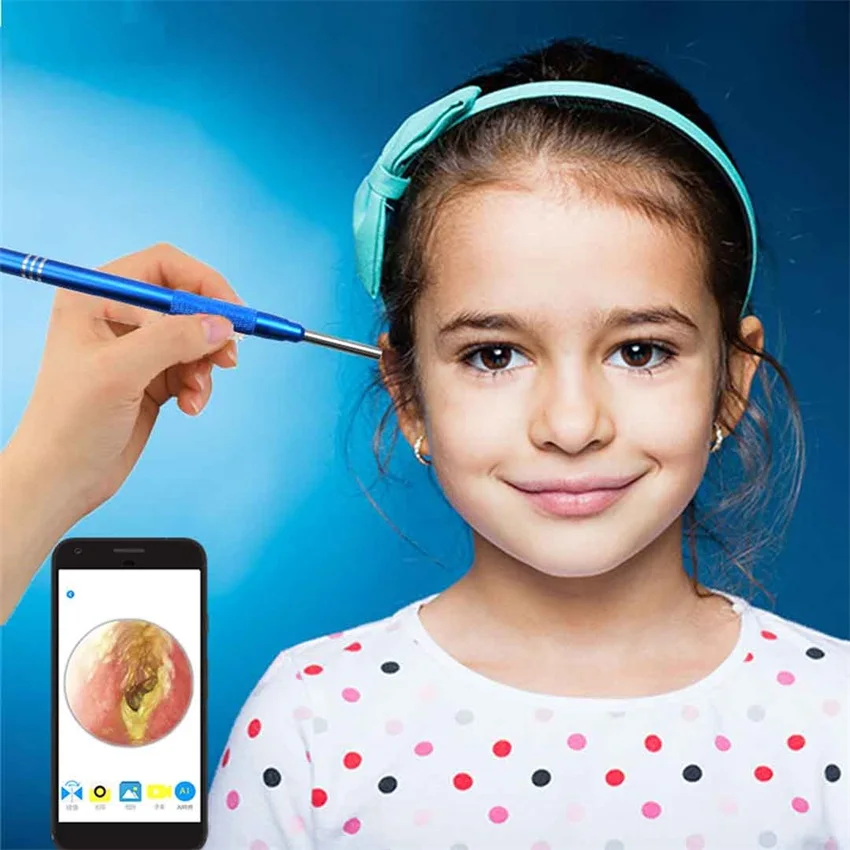 Cena 3.9mm endoskop ucha 3 w 1 USB wziernik optyczny ucha urządzenie do usuwania wosku kamera hd przyrząd do czyszczenia uszu z kamerą urządzenia do oczyszczania z 6 regulowana dioda