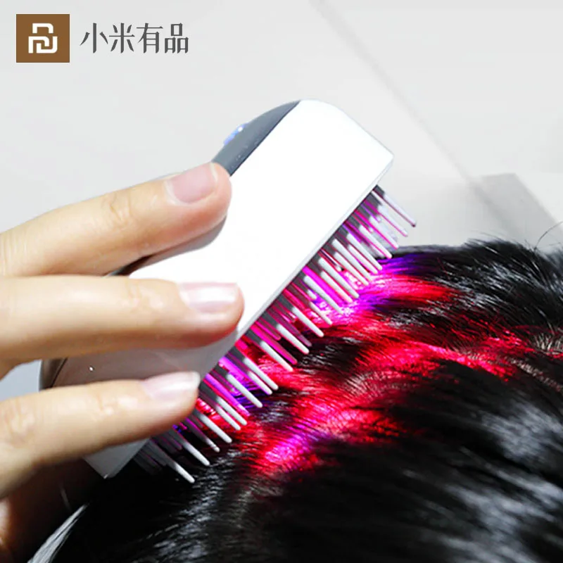 Xiaomi LLLT Hair Comb Purely Electric Laser Health Growth Anti Hair Loss Scalp Massage Comb Brush Hair Growth Regrowth Comb Tool|Smart Remote Control| - AliExpress