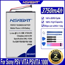 HSABAT – batterie SP65M 3750mAh, pour Sony PSV VITA PSVITA 1000 psv1000 SP65M