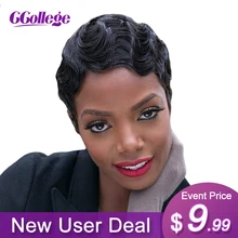 Finger Wave Wig Kupite Finger Wave Wig S Besplatnoj Dostavkoj Na Aliekspress Version