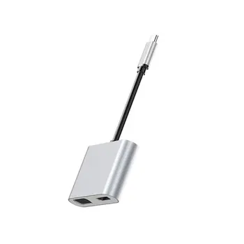 

For Type-C To Hdmi Vga For Type C Hdmi Female Usb-C To Hdmi+Vga Four-In-One Adapter Cable Multifunction