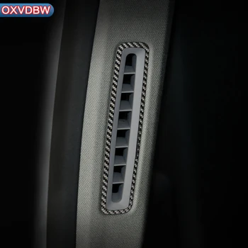 

Front Pillar B Air Conditioning Cover Trim For Porsche Panamera 970 2010 - 2016 Carbon Fiber Interior Kit Accessories