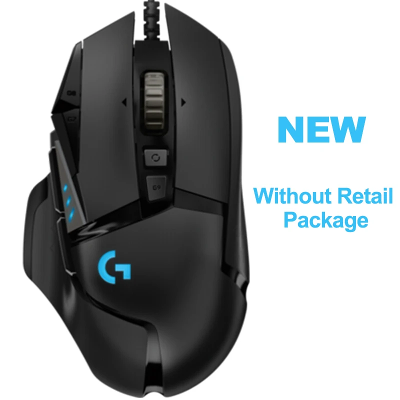 Logitech Game Mouse G502 HERO with 16,000DPI High Performance Gaming Mouse HERO Programmable Tunable LIGHTSYNC RGB 32-bit ARM white gaming mouse wireless Mice