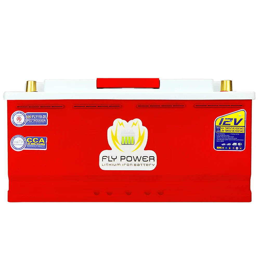 Литий-Железный Аккумулятор LiFePO4 FLY110-20 12 В 960Wh CCA2300A с защитой от пускового
