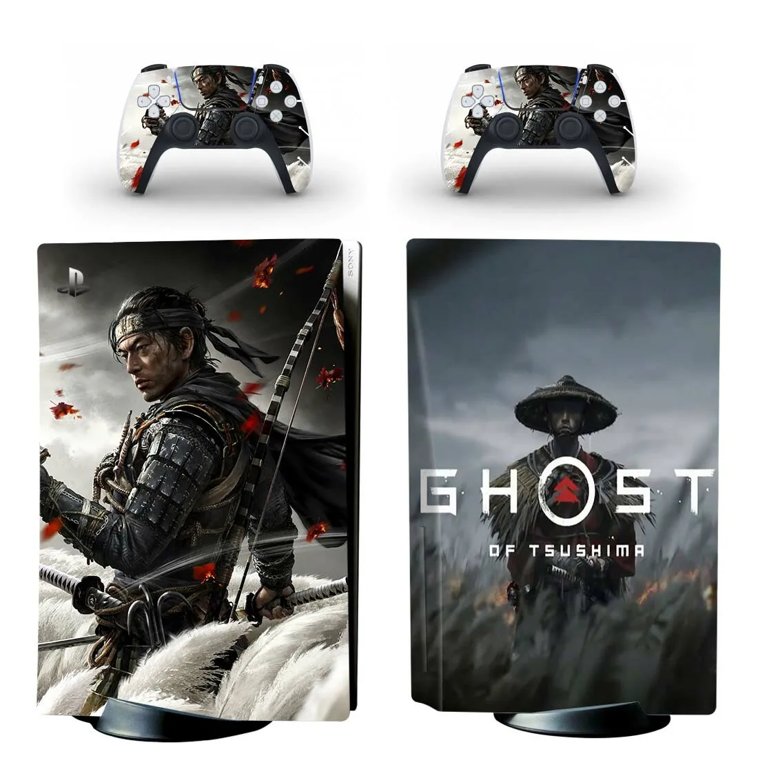 Ghost of Tsushima PS5 Disc Skin Sticker Decal Cover for PlayStation 5  Console & Controller PS5 Disk Skin Vinyl