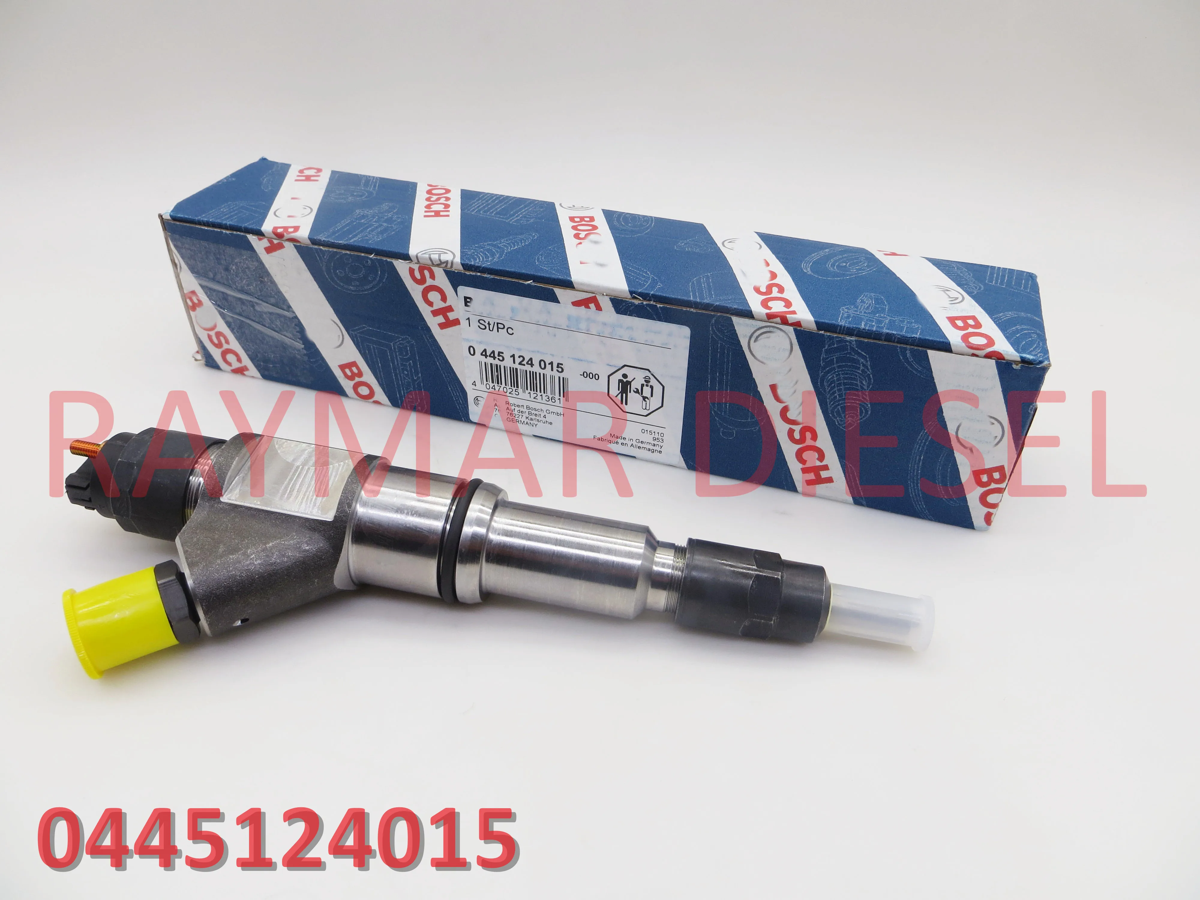 US $379.05 Genuine Diesel Common Rail Fuel Injector 0445124015 5801453888 FOR IVECO HOLLAND 111 129L ENGINE