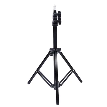 

Multifunction Adjustable Ring Light Tripod Stand Maximum Length 1.1M