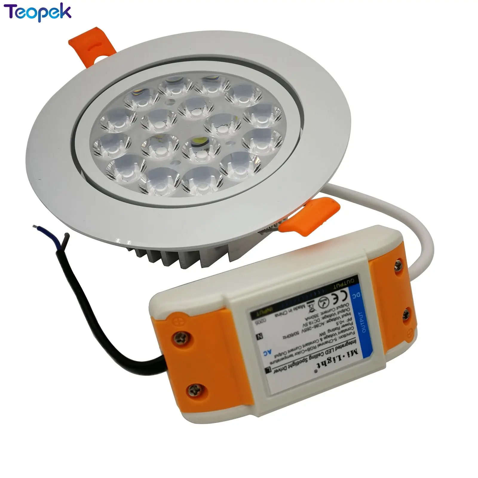 

Mi Light 9W RGB+CCT LED Ceiling light FUT062 AC86~265V Brightness Adjust 2.4G Remote / WiFi IBOX APP Control Home Fixture