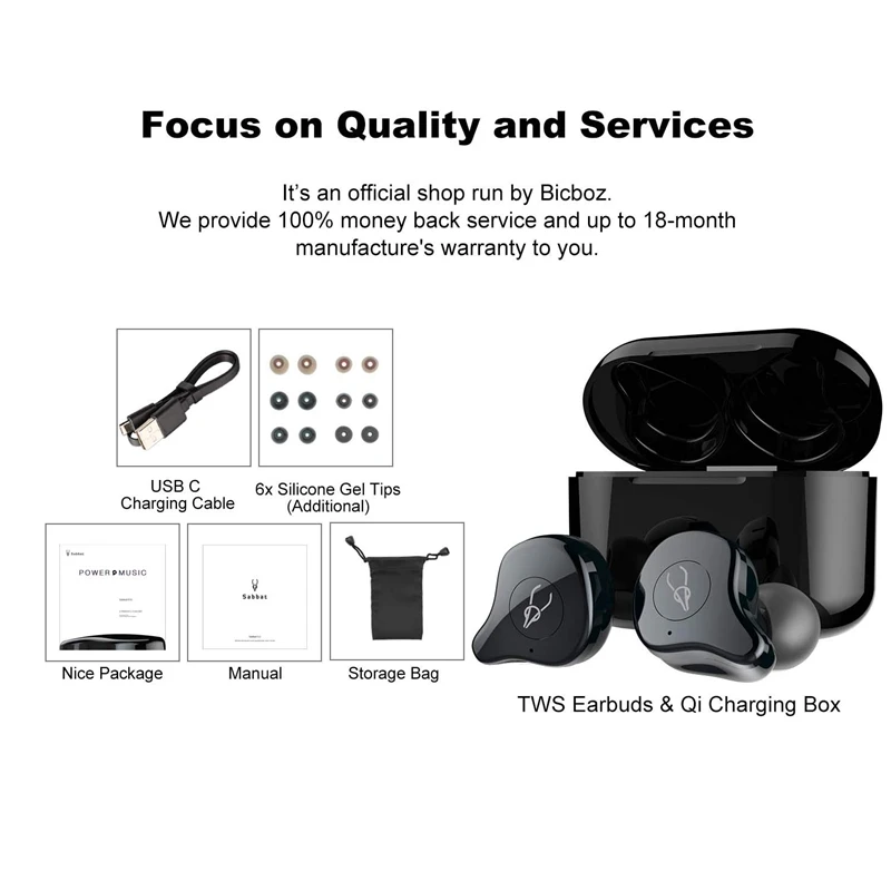 Горячие Sabbat E12 Ultra TWS Bluetooth 5,0 беспроводная гарнитура Hi-Fi стерео наушники спортивные наушники Беспроводная зарядная коробка