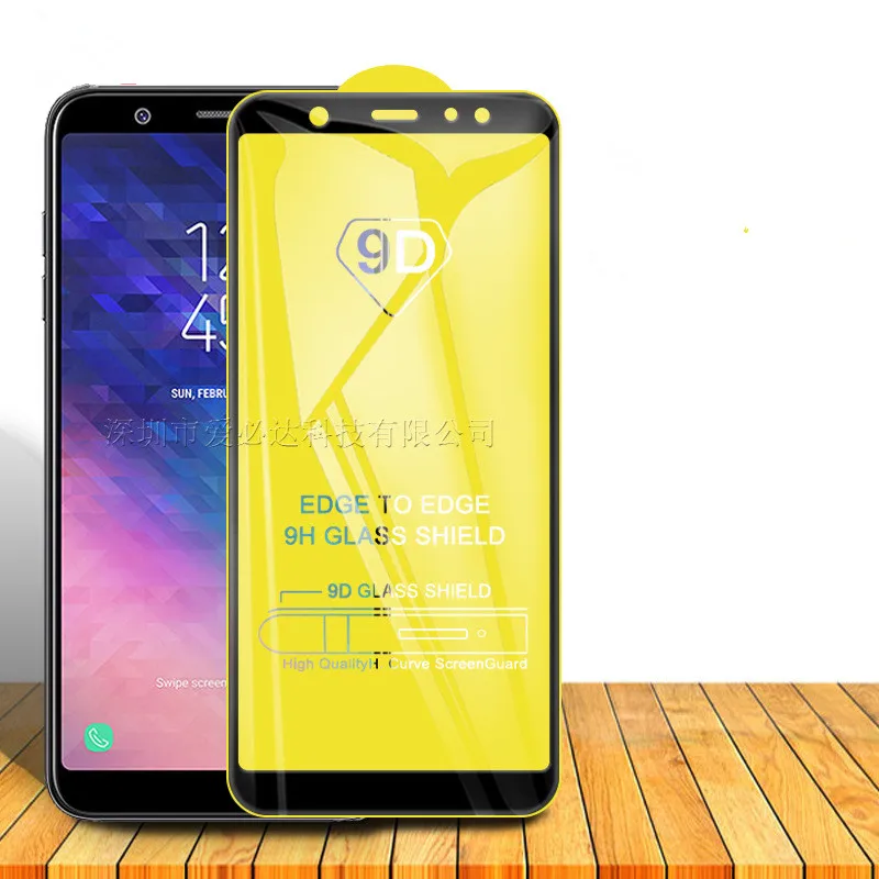 9D защитное закаленное стекло на весь экран для Samsung Galaxy A9 star lite/A9 star/A8s/A6S/A9 PRO