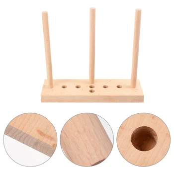 

Creative Bow Maker Wooden Wreath Maker Wreath Fixing Tool DIY Accessory