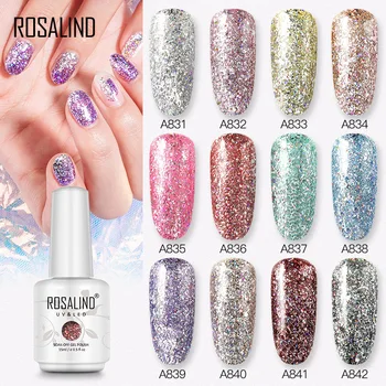 

rosalind rainbow glue 15 ml nail polish special large capacity Nail Polish glue Health Nail Polish