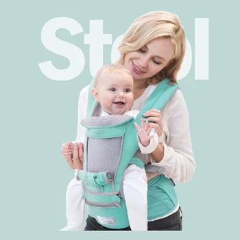 

Breathable Ergonomic Baby Carrier Backpack Portable Infant Baby Carrier Kangaroo Hipseat Heaps Baby Sling Carrier Wrap