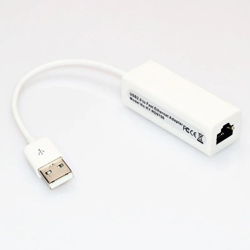 9700 Chipset Usb 2.0 To Lan Usb Network Card Laptop Computer External