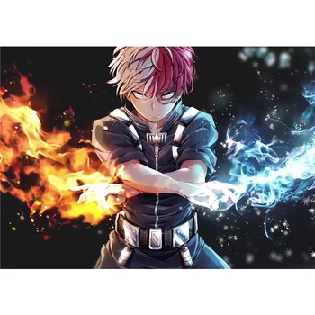 

Todoroki Shoto Poster Fan Gift 42*30CM My Hero Academia