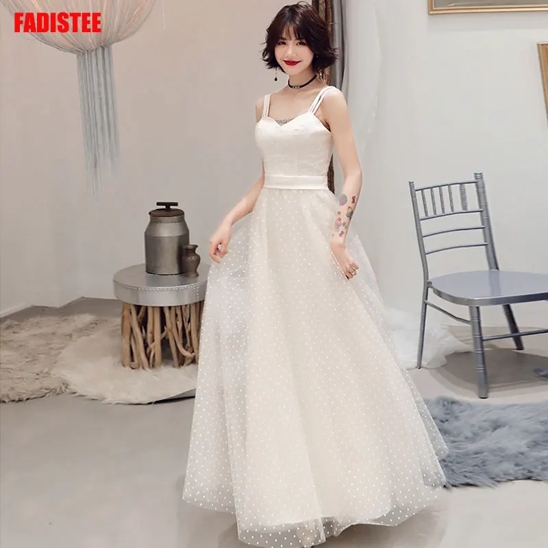 

Elegant Prom party Dresses Vestido de Festa dress evening long frock robe de mariee robe communion fille ivory lace Autumn