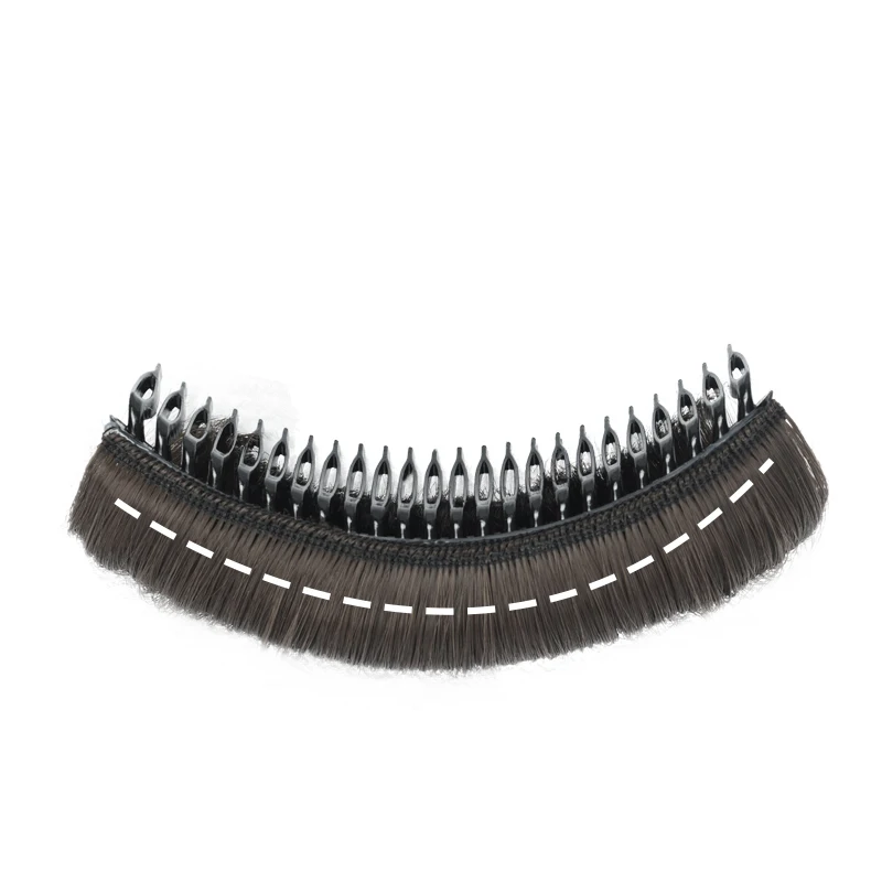 Synthetic Hair Invisible Bangs Pad Straight Hair Comb False Accessories Extension For Women Wig synthetic wigs synthetic bangs synthetic hair extension