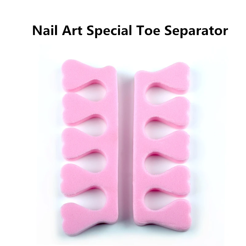 

5/10/20/50pcs Nail Art Toes Sponge Toe Separators Popular Finger Foots Soft Sponge Tool Dividers Manicure Pedicure Nail Gel Tool