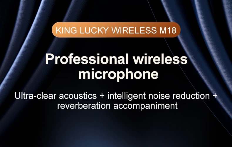 Kinglucky m18 one for two wireless lavalier microphone for dslr camera camcorder smartphone and tablet for youtube Kinglucky m18 one for two wireless lavalier microphone for dslr camera camcorder smartphone and tablet for youtube