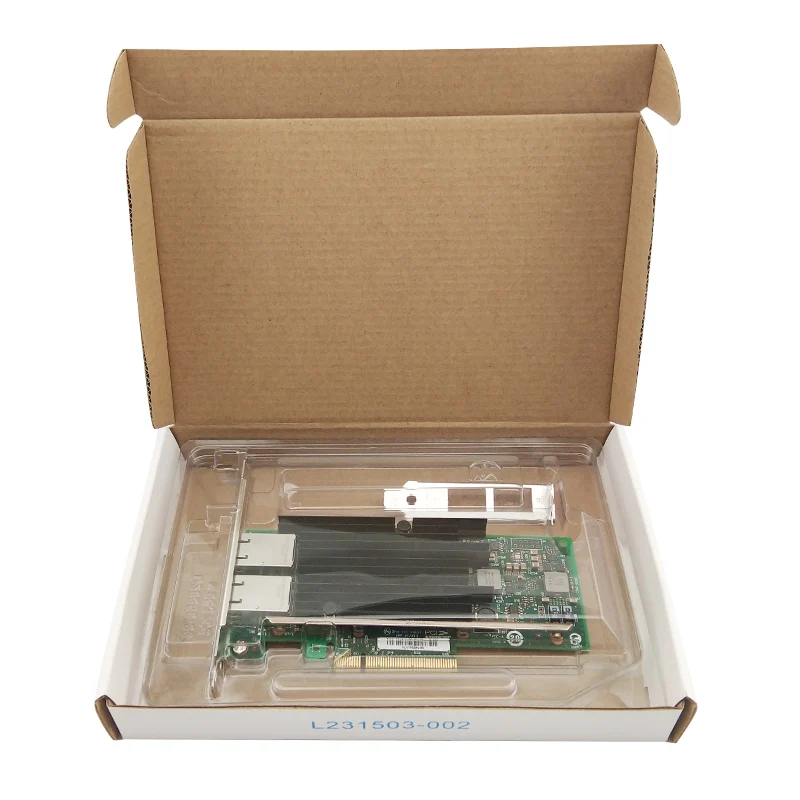 X540-T2 10G двойной RJ45 двухпортовый PCI-E Ethernet сетевой адаптер с чипсетом Intel X540