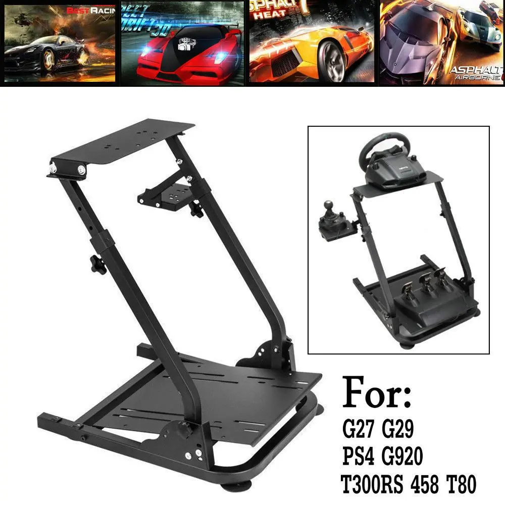 

Racing Simulator Steering Wheel Stand Logitech G920 twin spar greater rigidity for G27 G29 PS4 G920 T300RS 458 780