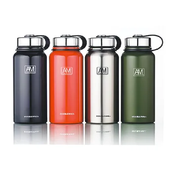 

Hydro Vacuum Flask 304 Stainless Steel Wide Mouth Insulation Cup Large Capacity Outdoor Sports Travel Kettle 610ML 800ML 1100ML