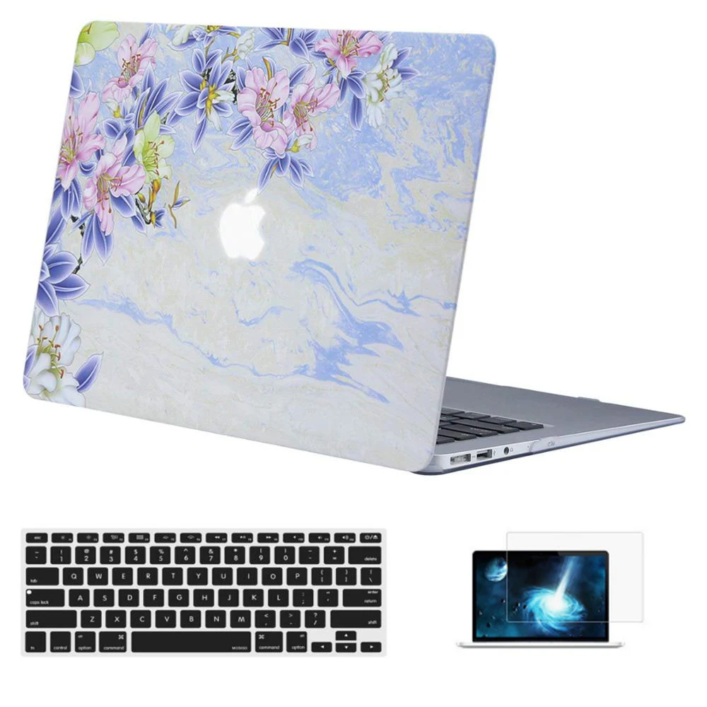 Жесткий защитный чехол MOSISO для Macbook Air 13 Pro 13 15 retina чехол для ноутбука+ чехол для клавиатуры - Цвет: H037