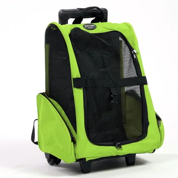 

Light Pet Trolley Small and Medium Dogs Four Wheels Breathable Outdoor Bag Cats Portable pet carrier foldable dollydog bags