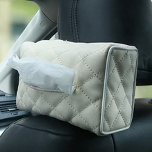 Коробка для салфеток, солнцезащитный козырек, легкая установка, практичный лоток для бумаги, регулируемый, удобство, спинка стула, подвесная, многофункциональная, автомобильная, прочная