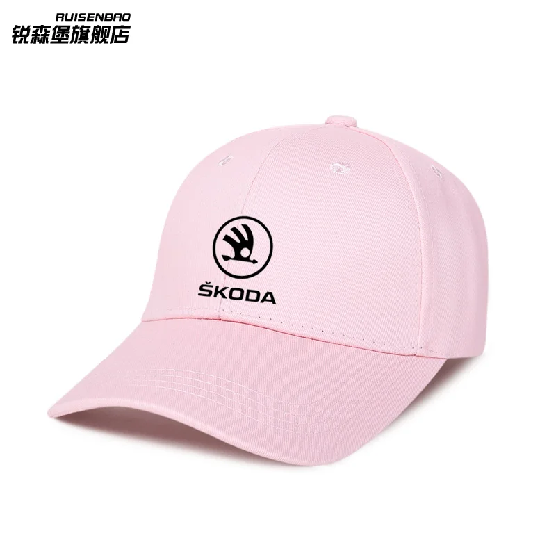 2021 New Skoda Men's Hat High Quality Casual Hip-hop Hat Unisex Fashion Golf Cap Baseball Cap for Men Women Support Custom Logo man with baseball cap Baseball Caps