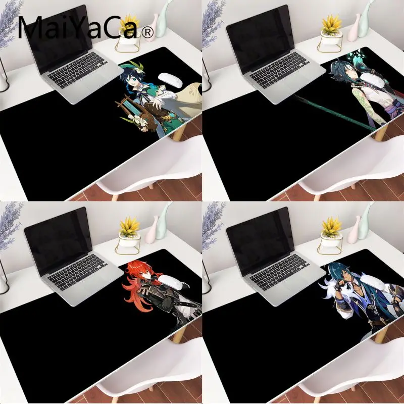 

MaiYaCa Genshin Impact Characters Beautiful Anime Mouse Mat Gaming Mouse Pad gamer Large Deak Mat 800x300mm for overwatch/cs go