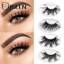25 мм ресницы толстые пушистые накладные ресницы крест-накрест длинные драматические объемные норковые ресницы для наращивания Макияж ресницы