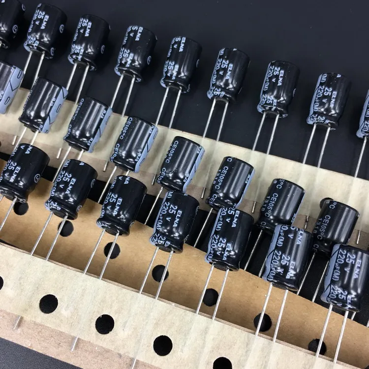 10 шт./30 шт. ELNA RJ3 серии 220UF25V электролитический конденсатор 8X11,5 мм 105C