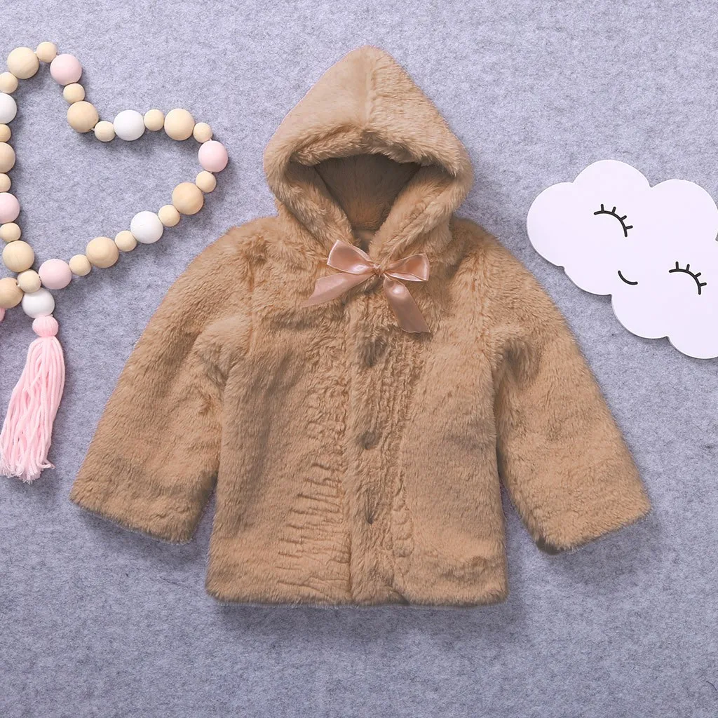 fuzzy baby jacket
